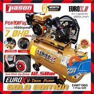 EUROX GOLD EAW7190 / EAW7190G / EAX7190 150L 7HP 12.5BAR Air Compressor 1050RPM