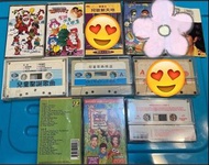 90年代 錄音帶 卡式帶 盒帶 cassette tape 勁典兒歌 懷舊兒歌 英語兒歌 兒童 故事  兒歌