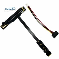 M.2 to PCIE X16 Multi-Functional Convenient VGA Adapter Cable for SSD M.2 Nvme Gen4 to PCIE 4.0 X4ES