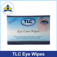 TLC Eye Care Wipes Eyelids and lashes disposable cleaning wipes