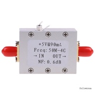 fol RF Amplifier Low Noise RF Amplifier Ham Radio Module Board LNA 50M-4GHz NF=0 6dB