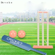 [Devoko] Kids Cricket Set Garden Cricket Set Cricket Sports Training Set Stumps Outdoor