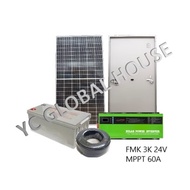 Solar Hybrid Inverter DIY Set 3KVA 48Vdc/24Vdc (Ready Stock in Malaysia)
