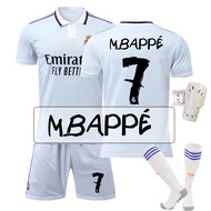 [In Stock] NO.7 Kylian Mbappés NO.10 Luka Modrićs N0.9 Karim Benzemas NO.20 Vinicius Juniors Men Kid