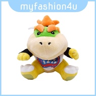 Charming Bowser Baby Jr 7" Plush Super Mario Bros Little Buddy Toy Doll Koopa