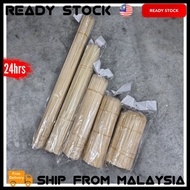 High Quality Bamboo Skewers Stick Satay Stick Skewers Lok Lok Stick Lidi Bambu Satay 60/50/45/35/25/