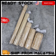 High Quality Bamboo Skewers Stick Satay Stick Skewers Lok Lok Stick Lidi Bambu Satay 50/45/35/25/20/