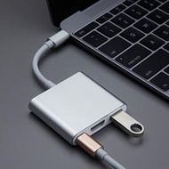 日本熱銷 - USB-C 轉 HDMI 適配器 (同時輸出至外部顯示屏) 適合 MacBook Chromebook Dell/HP/Acer/Samsung Notebook 投影機 USB 3.0 HDMI 4