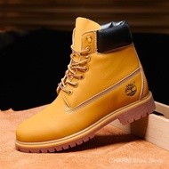 【 Quick delivery 】TIMBERLAND Rhubarb boots kick tool leather martin boots aren't bad. pair of martin boots R3MR