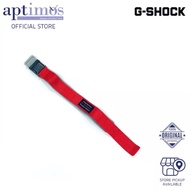 [Aptimos] Casio G-Shock Fabric / Velcro Replacement Watch Band, 24mm - Red