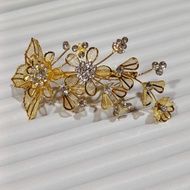 Clover comb clip / clover comb / clover comb / new model clover / clover hairdo Balinese bun