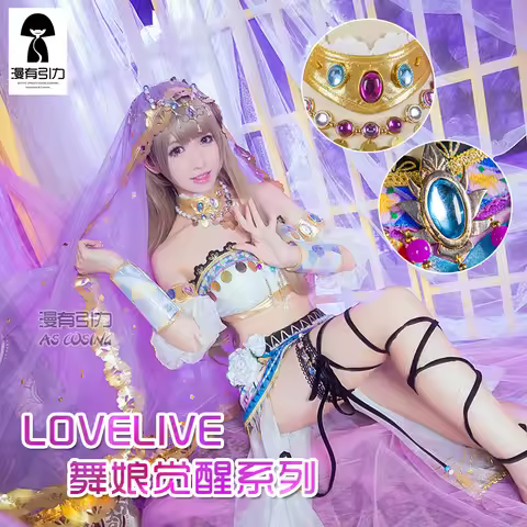 Love Live Anime All Members Dancer Arabian Arab Uniforms Arousal Kousaka Honoka Minami Kotori Ayase 