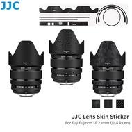 JJC Camera Lens Sticker, Anti-Scratch Protective Decoration Skin Film for Fuji Fujinon XF 23mm F1.4 
