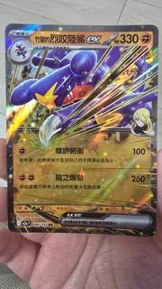 PokéMoN 寶可夢 竹蘭的烈咬陸鯊 ex RR