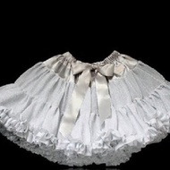 Dolly GLITTER PETTISKIRT silver 銀色澎裙