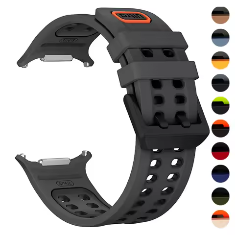 Silicone Band for Samsung Galaxy Watch Ultra(2025) 47mm Sport Bracelet Correa for Galaxy Watch Ultra