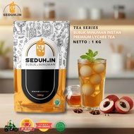 AROUND AJAH - LYCHEE FLAVOR SOLO TEA POWDER DRINK 1KG ALREADY SWEET