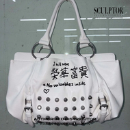 SCULPTOR® กระเป๋า Millionaire Tote Bag สี White