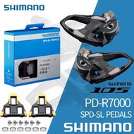 Shimano 105 PD-R7000 碳纖維公路自行車公路車踏板 帶 SM-SH11 防滑釘