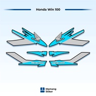 Striping HONDA Win 100 Original (24) Variation Traill Treill Trill Japan Japan Custom Racing 1984 20