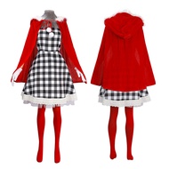 Grinch Cindy Lou Who Cosplay Costume Christmas Gift Performance Outfit