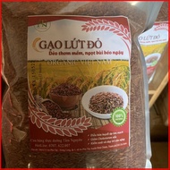 Gạo Lứt Đỏ Organic Việt Nam Không Hóa Chất Bảo Quản Túi 3kg