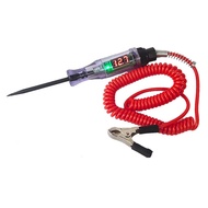 XO Car electrical tester with led display screen, voltage from 3V to 36V, spring wire extends 1.8m