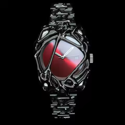 2025 Hot Sell Original Alabaster Style Quartz Watch Men Unisex Hot Medieval Old Unique Creative Shap