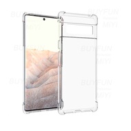 Google Pixel 6, Pixel 6 Pro Shockproof Clear Flexible Case
