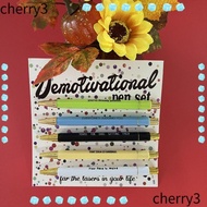 CHERRY MAMA Pen, Plastic Negative Pen Customer Service Pens, Festival Stationery Push Type Offensive