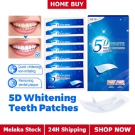 Teeth Brightening Strips for Teeth 3D/5D/9D Whitener Strips Reduced Sensitivity White Strips for Too