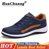 HUACHUANG Fashion Running Shoes for Men Comfortable Sneakers Outdoor Sport Shoes Men's Casual Shoes High Quality Lace Up Men Shoes Plus Size 38-48