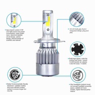 For Perodua Kancil~ LED Bulb 6000K White C6 STANDARD/UPGRADED HIGH QUALITY 1Pair 2pcs Car Headlight