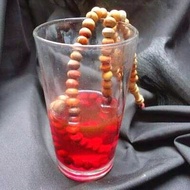 Tasbih Kayu Secang - Kayu Delima Merah