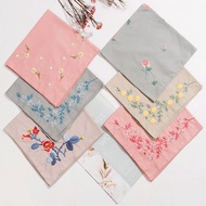 DIY Embroidery Kit Handkerchief Handcraft Needlework Couple Gifts Cross Stitch Kit