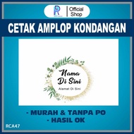 amplop kondangan amplop custom amplop sumbangan kecil 11x7cm rca26 - rca47