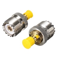 2pcs Antenna Adapter S021A SMA-F To UHF-F SO239 For Baofeng UV-5R PX-777 PX-888