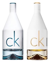 CK In2U For HER+For HIM EDT 喜歡你淡香水(女士+男士)100mlX2組合[平行進口]