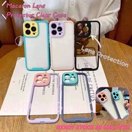 Oppo A16K A76 A74 4G A95 Realme C35 9i 9 Pro 9 Pro Plus Camera Lens Protector Macaron Transparent Cl