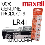 ORIGINAL MAXELL ALKALINE BATTERY LR41