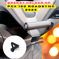 Breket holder hp Honda PCX 160 ROADSYNC 2025 Breket holder HP PCX 160 2025 ROADSYNC