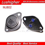 5PCS MJ802G 30A 100V 200W MJ802 TO-3 Rough Feet High NPN Gossan Gold Seal Triode