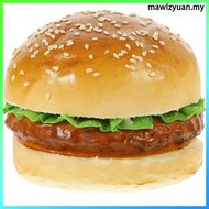 Artificial Hamburgers for Display Plate Prop Buns Fake Model Props Simulation Food