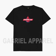 Federal Oil Sponsor Motogp Distro T-Shirt T-Shirt/ for Men andWanita