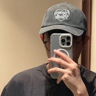 HUMAN MADE Embroidered Heart Outdoor Sports Denim Cap Men