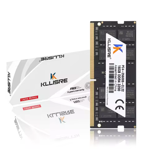 Kllisre Memória DDR4 16GB 2666 3200MHz Laptop Ram 204pin SODIMM Memory work on Notebook MINI PC