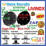 Activated Carbon Filter For Livinox Cooker Hood Livinox Hood LAPIS90SS TOPAZ90SS RUBY90SS