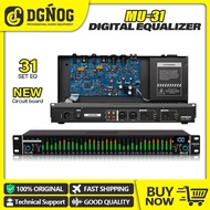 04J DGNOG MU-31 Professional Digital Equalizer 31-Band Stereo Digital Effect LED Graphic Equal 3sm