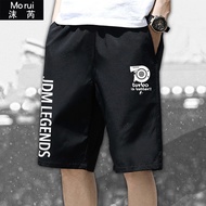 JDM Japanese Performance Car Car Modification GTR Turbo Dangdang Car Fan Pure Cotton Shorts Men's Cr
