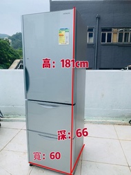 ♻️限時優惠中..♻️.落單即減$300♻️  雪櫃 日立 181CM高 375公升 玻璃面 R-SG38FPH 大容量 可自動制冰 二手電器 最新款 傢俬 家庭用品 搬屋 拆舊 洗衣機 二手雪櫃 時